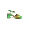 Angel Alarcon 23042 Cuir Metal Vert
