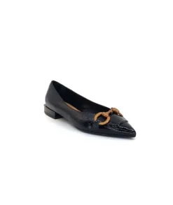 Chantal 1805 Cuir Vernis Noir
