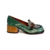 Chie Mihara Bydu Cuir Vert