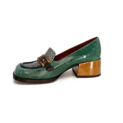 Chie Mihara Bydu Cuir Vert