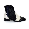 Dansi 5904 Cuir Noir Et Blanc