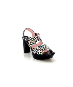 Dansi 5580 Duma Cuir Noir Multi