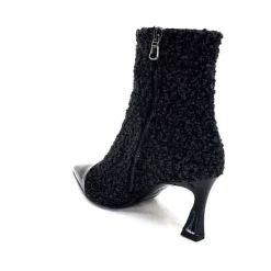 Enzo Di Martino Eli 716 Cuir & Textile Noir