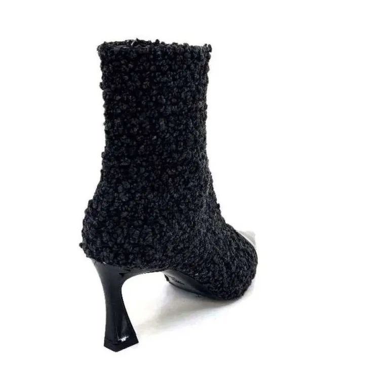 Enzo Di Martino Eli 716 Cuir & Textile Noir