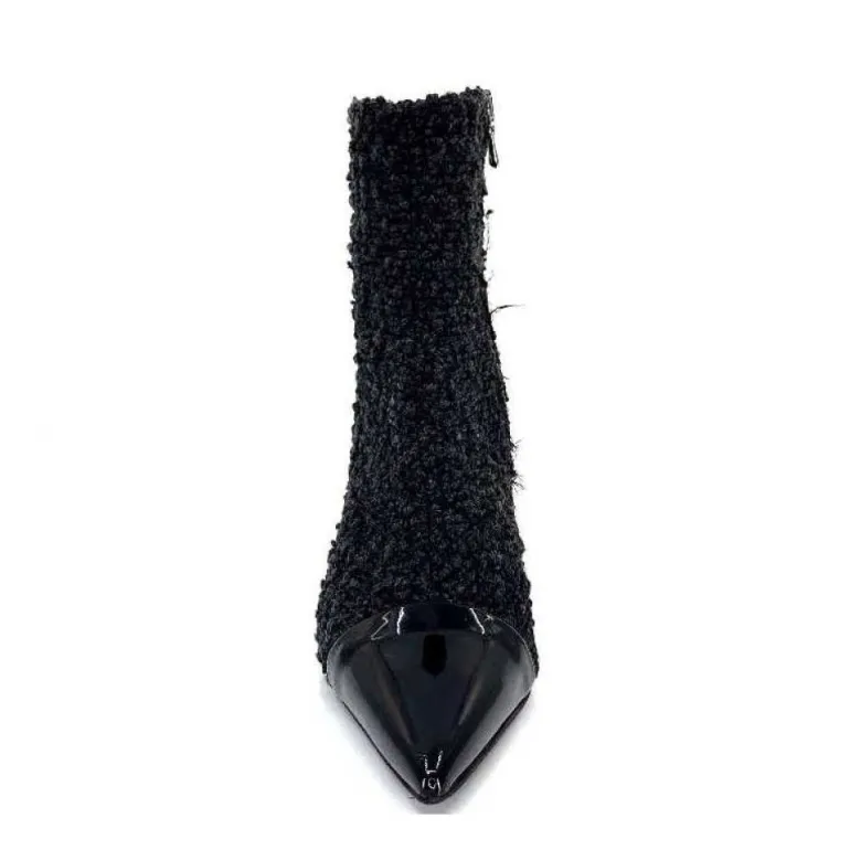 Enzo Di Martino Eli 716 Cuir & Textile Noir
