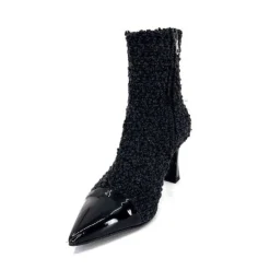 Enzo Di Martino Eli 716 Cuir & Textile Noir