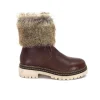 Ivoire 108523 Cuir Graine Marron