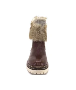 Ivoire 108523 Cuir Graine Marron