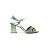 Ivoire 3711 Cuir Metal Vert