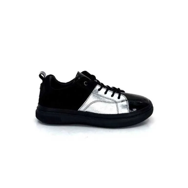 Ivoire 500-353 Cuir Noir & Argente