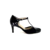 Ivoire 1801 Cuir Vernis & Daim Noir