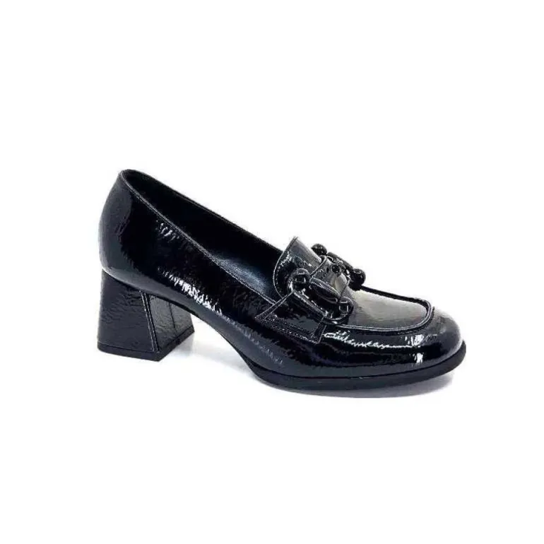 Ivoire 204823 Cuir Vernis Noir