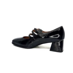 Ivoire 4145 Cuir Vernis Noir