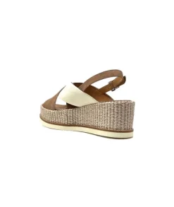 Ivoire 2153 Daim Marron Cuir Creme