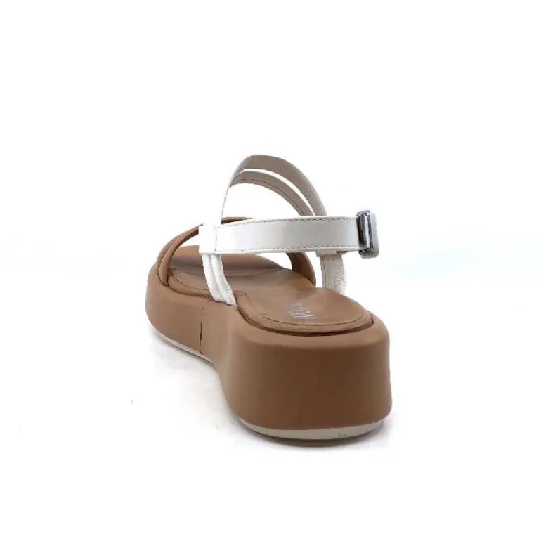 Ivoire 2056 Yara Cuir Marron & Blanc