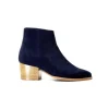 Ivoire A45151 Daim Bleu Marine