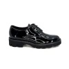 Ivoire B038 Cuir Vernis Noir