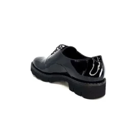 Ivoire B038 Cuir Vernis Noir