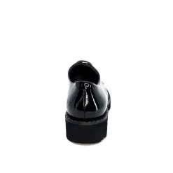 Ivoire B038 Cuir Vernis Noir