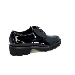 Ivoire B038 Cuir Vernis Noir