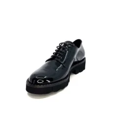 Ivoire B038 Cuir Vernis Noir