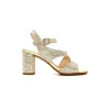 Ivoire F2215 Asia Textile Glitter Or