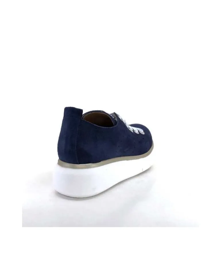 Ivoire 7L4144Pe Cuir Bleu Marine
