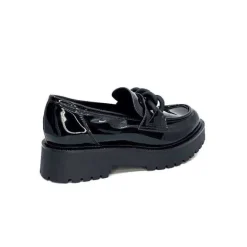 Ivoire 1M4158 Cuir Vernis Noir