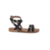 Les Tropeziennes 42762 Hepana Cuir Noir