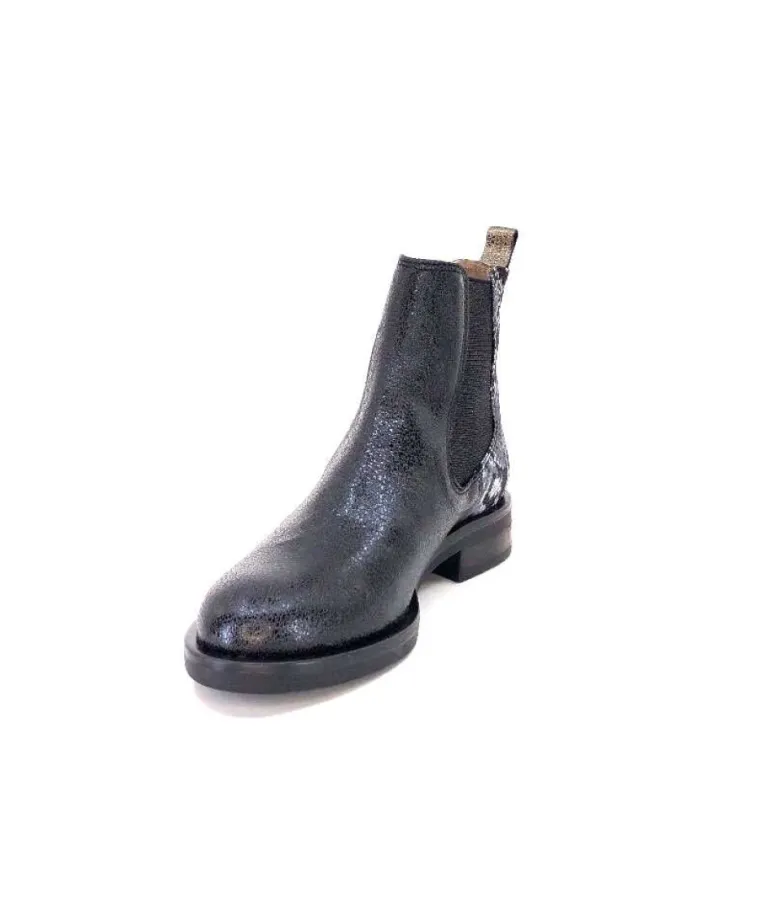 Mkd Sibel4 Cuir Metal Noir