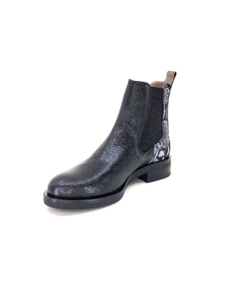 Mkd Sibel4 Cuir Metal Noir