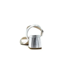 Nero Gardini 307320 De Cuir Strass Argent