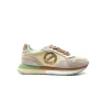 No Name Mia Jogger Daim Textile Beige Pastel Vert