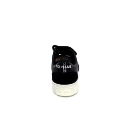 No Name Strike Straps Cuir Noir
