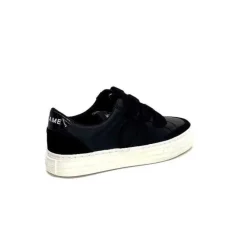 No Name Strike Straps Cuir Noir