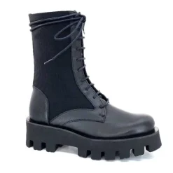 Paloma Barcelo Ahrem Cuir Noir Textile Noir