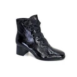 Regarde Le Ciel Ines 65 Cuir Vernis Noir