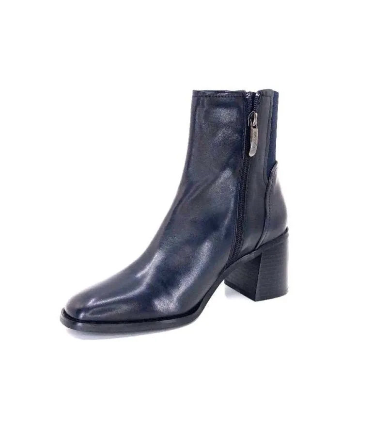 Regarde Le Ciel Sisko 01 Cuir Marine Fonce