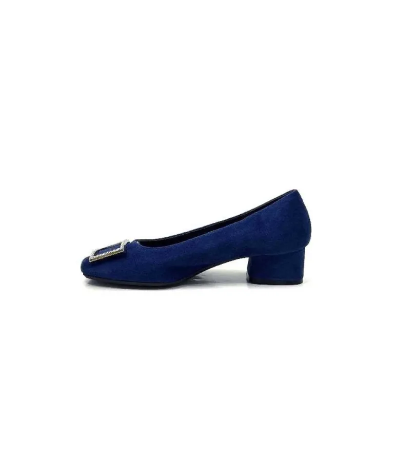 Reqins Karisse Daim Bleu Ocean