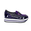 Softwaves 7.78.61 Cuir Vernis Et Daim Violet
