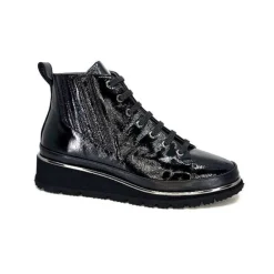 Xsa 9811Cuir Vernis Noir